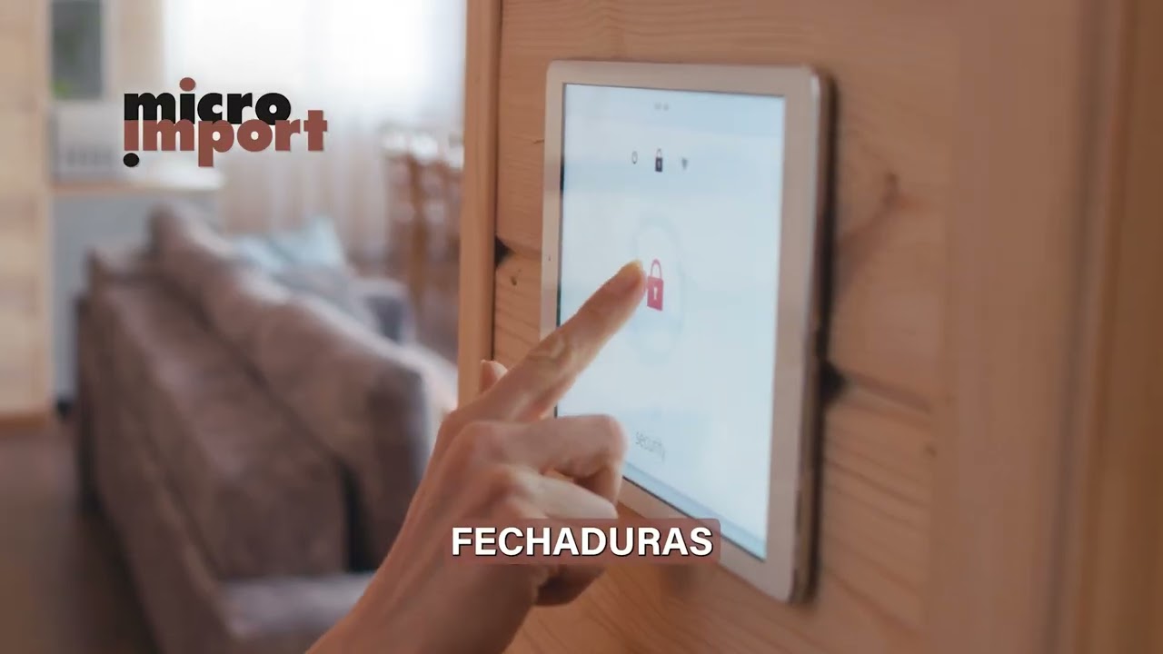 Ambientes conectados pela Micro Import - obra em vídeo da Micro Import