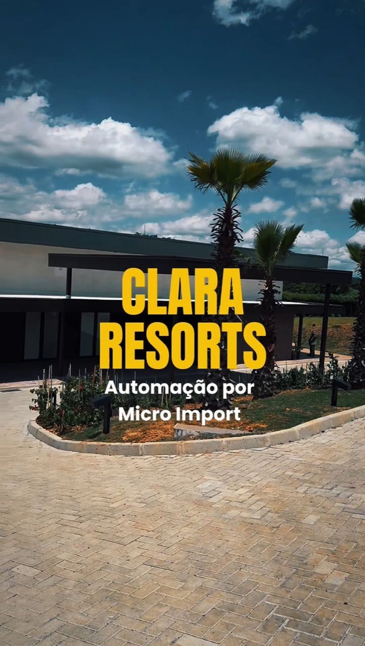 Da construção ao resultado final: cada detalhe do Clara Resorts – Ibiúna/SP ganhou vida com a automação residencial da Micro Import. Um projeto grandioso, moderno e...