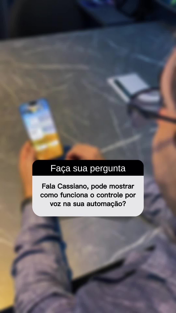Quando o assunto é controle por voz, muita gente imagina que tudo depende da Alexa, mas nem sempre é assim. No nosso sistema, toda a automação é integrada direto ao...