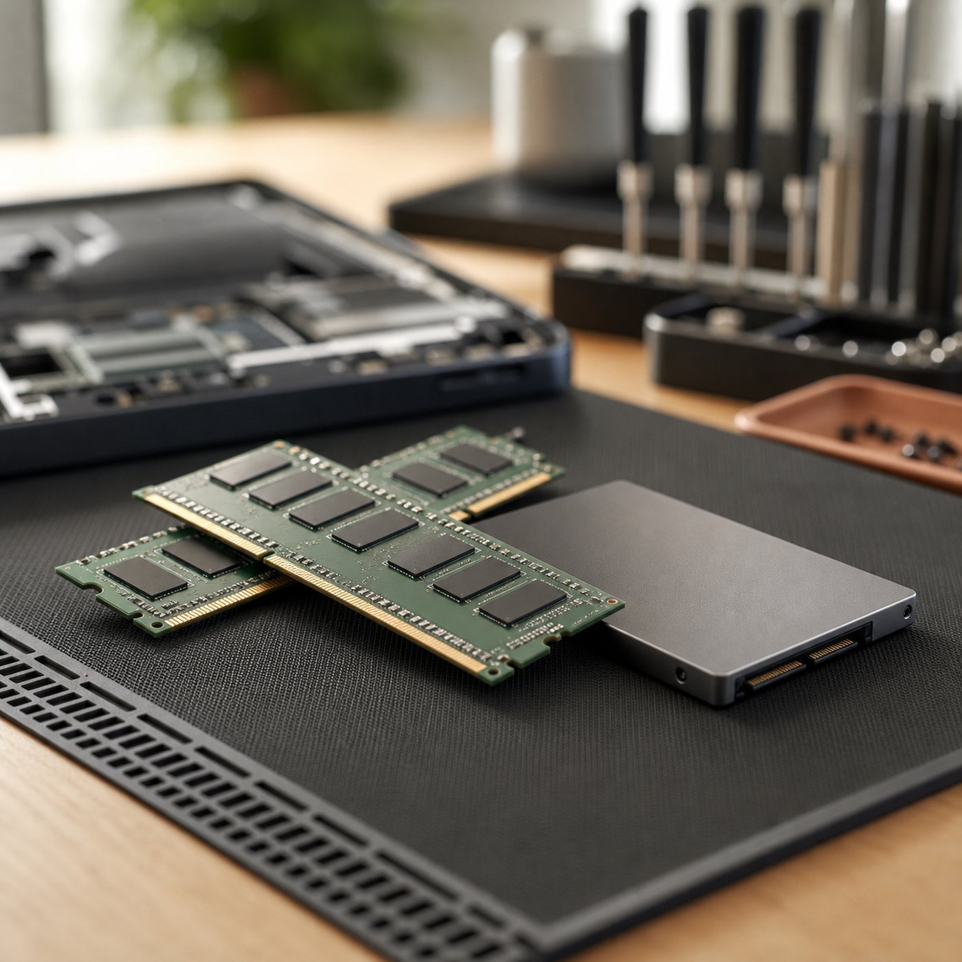 Capa do podcast Vantagens de upgrades de memória ram e troca de HD por SSD, Apple e Tecnologia da Micro Import