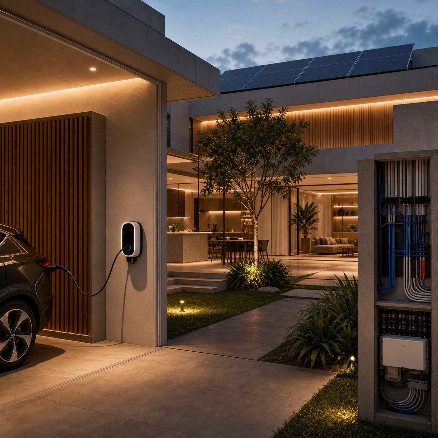 Automação que valoriza a construção e prepara o imóvel inteligente para o futuro.