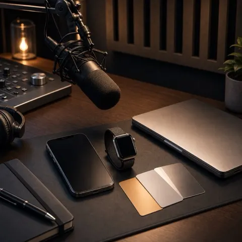 Capa do podcast Abertura do programa de hoje, Apple e Tecnologia da Micro Import