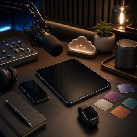 Capa do podcast Abertura do programa de hoje, Apple e Tecnologia da Micro Import