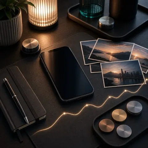 Capa do podcast Dica nos aplicativos Fotos e Bolsa de Valores, Apple e Tecnologia da Micro Import