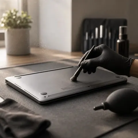 Capa do podcast Importância de fazer uma limpeza preventiva no seu notebook, Apple e Tecnologia da Micro Import