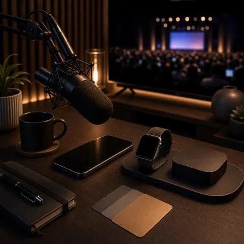 Capa do podcast Abertura do programa de hoje, Apple e Tecnologia da Micro Import