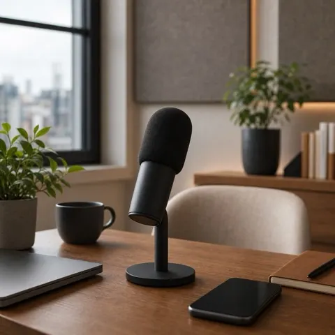 Capa do podcast Isolamento de voz, Apple e Tecnologia da Micro Import