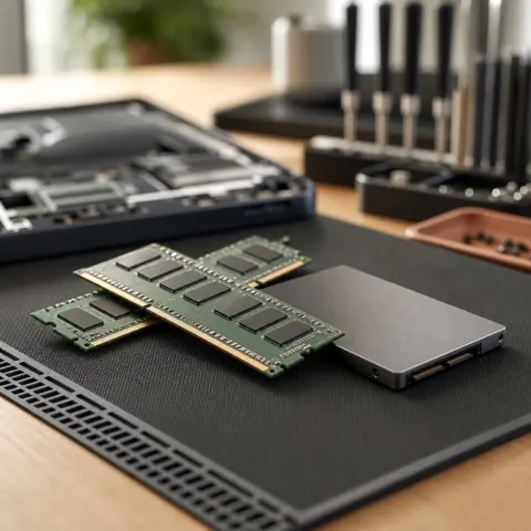 Capa do podcast Vantagens de upgrades de memória ram e troca de HD por SSD, Apple e Tecnologia da Micro Import