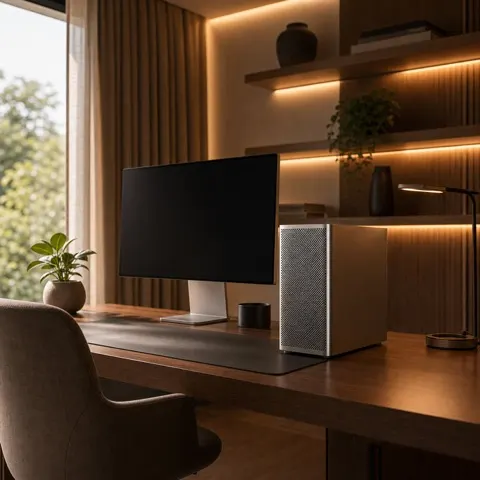 Capa do podcast Lançamentos/Novidades Apple 2023 e Automação Residencial, Hotelaria e Ambientes Corporativos da Micro Import