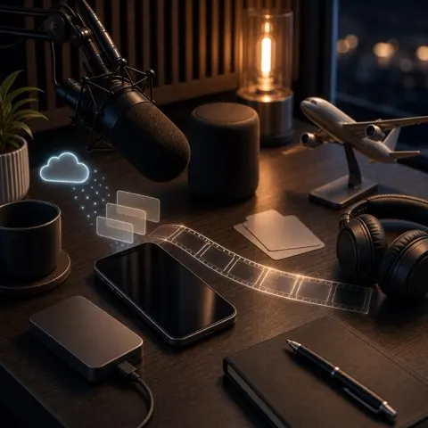Capa do podcast Abertura do Programa de Hoje, Som Ambiente e Cinema da Micro Import