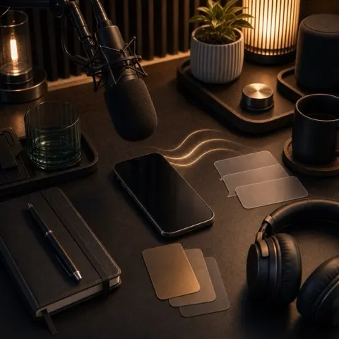 Capa do podcast dica para WhatsApp e iMessage, Som Ambiente e Cinema da Micro Import