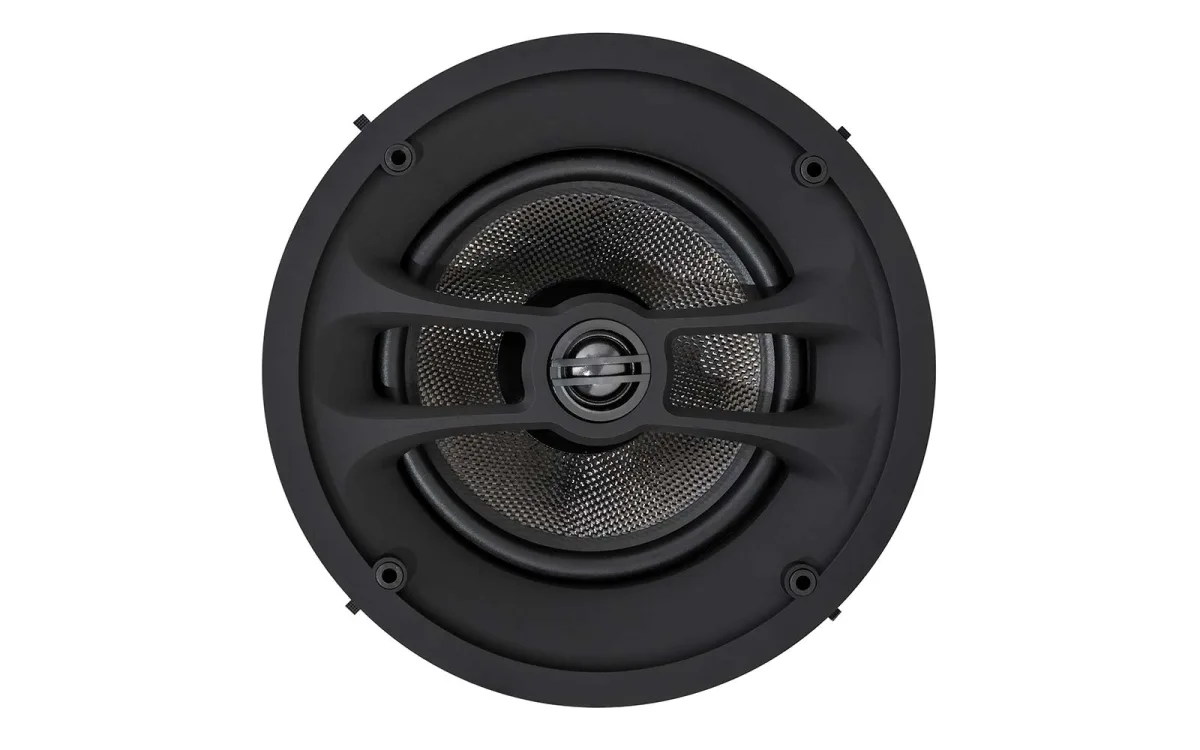 AAT CI8-R200 Black caixa de embutir redonda preta