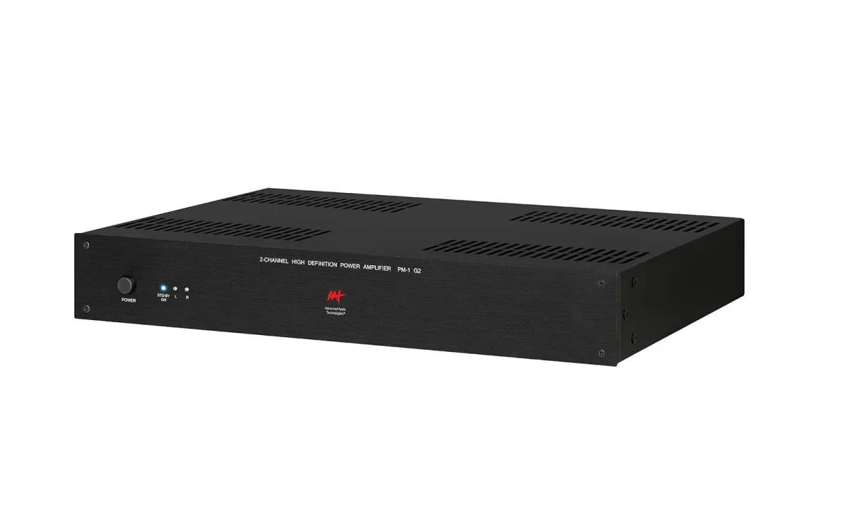 AAT PM-1 G2 amplificador de potência de dois canais para som ambiente