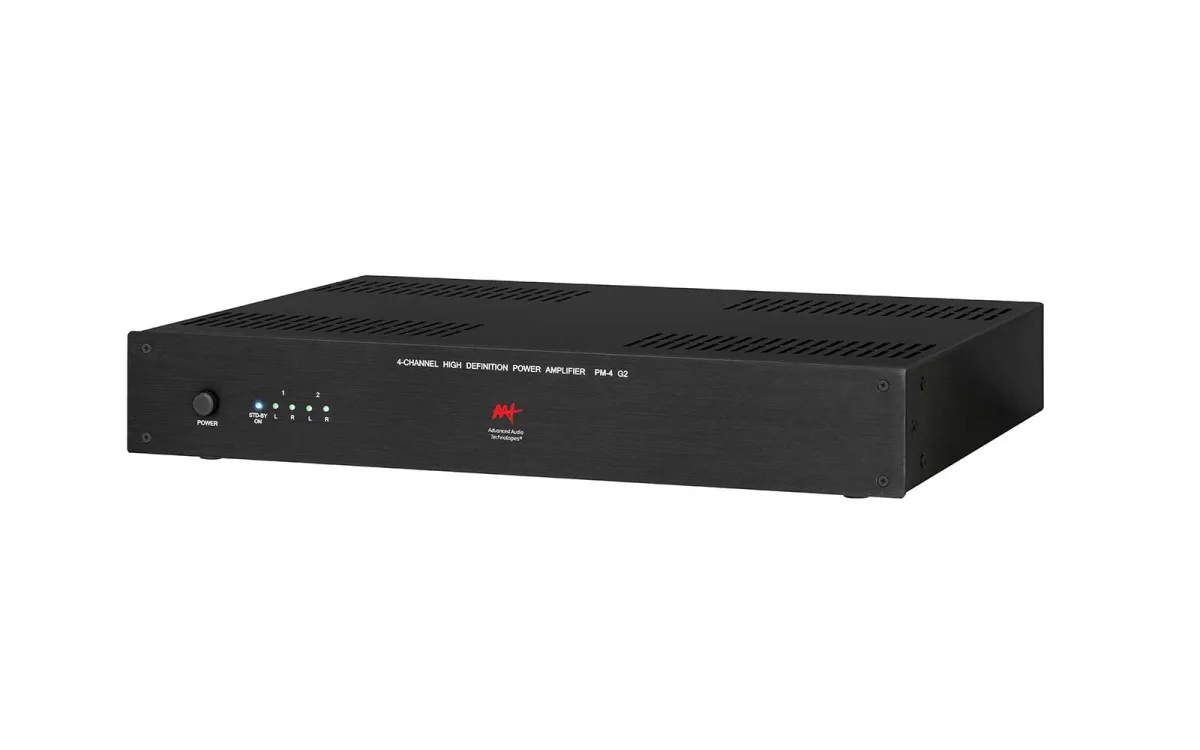 AAT PM-4 G2 amplificador de quatro canais para audio distribuido