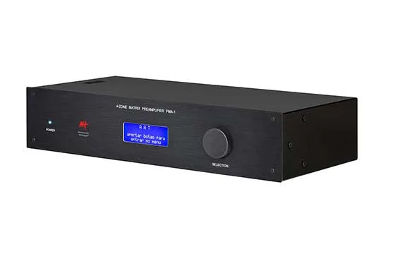 AAT PMA-1 matriz pre-amplificada de 4 zonas para automação de áudio