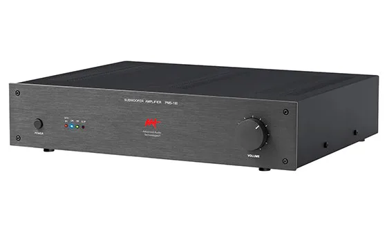 AAT PMS-100 amplificador para subwoofer em projeto de áudio