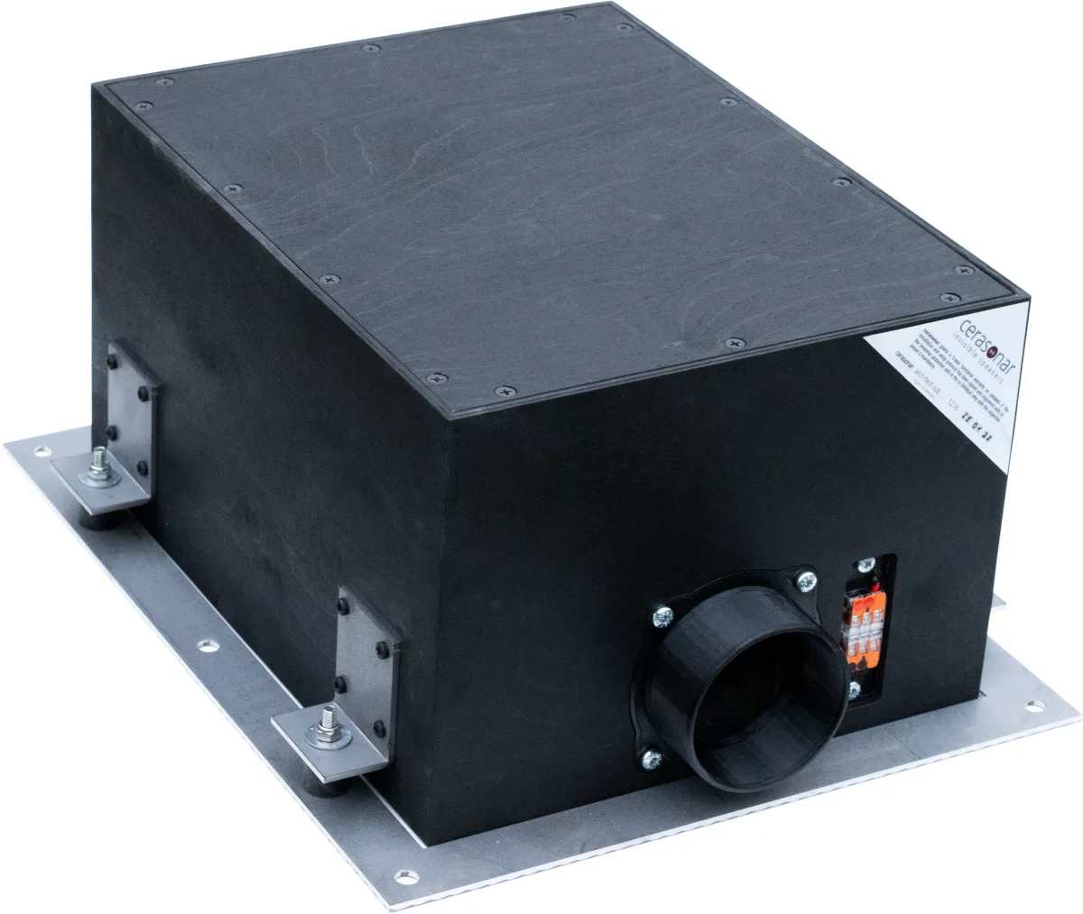 Cerasonar Architect Sub subwoofer invisivel com controle de vibracao