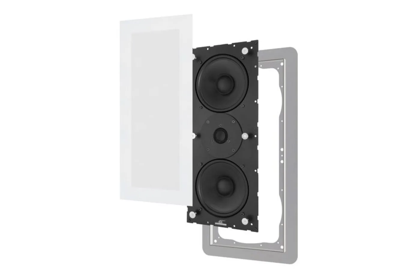 Garvan KC316 caixa LCR de embutir para home cinema
