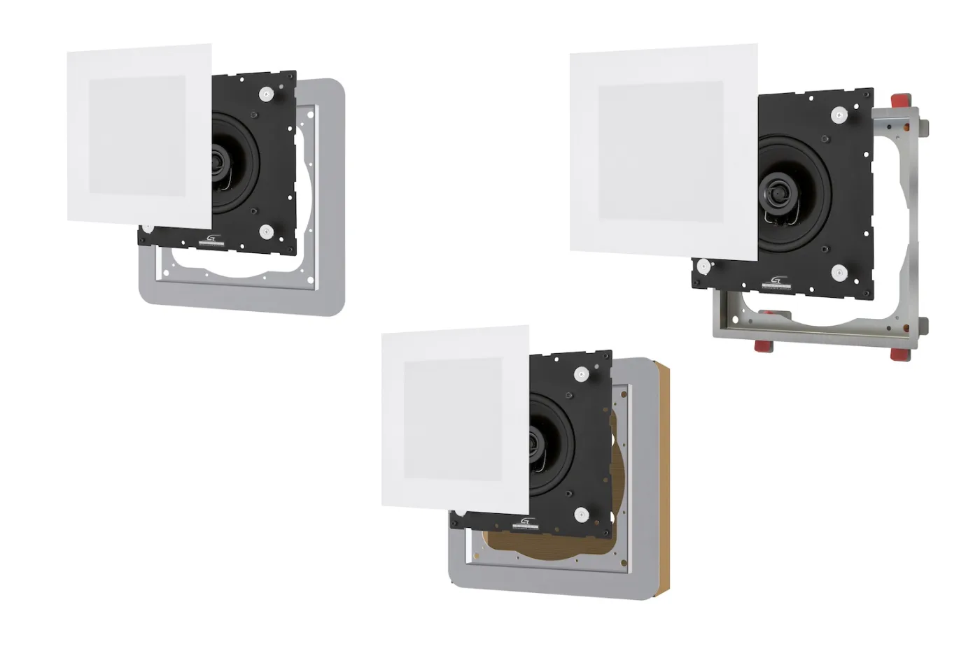 Garvan KR112 caixa de embutir para home theater