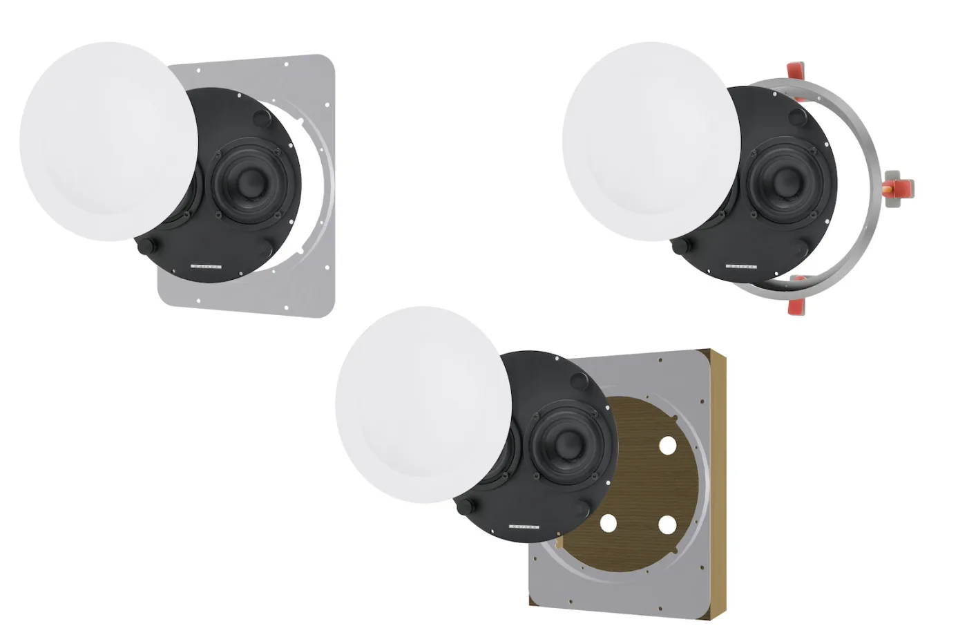 Garvan KR207 caixa estereo de embutir para teto