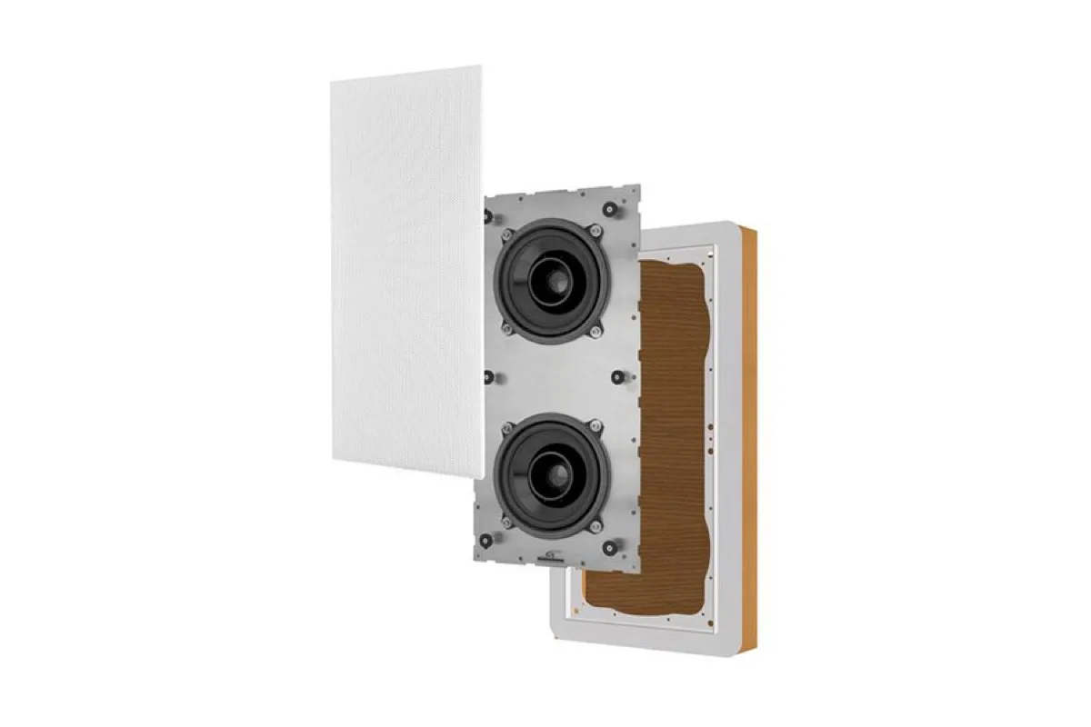 Garvan KR22M caixa outdoor stereo mono de embutir