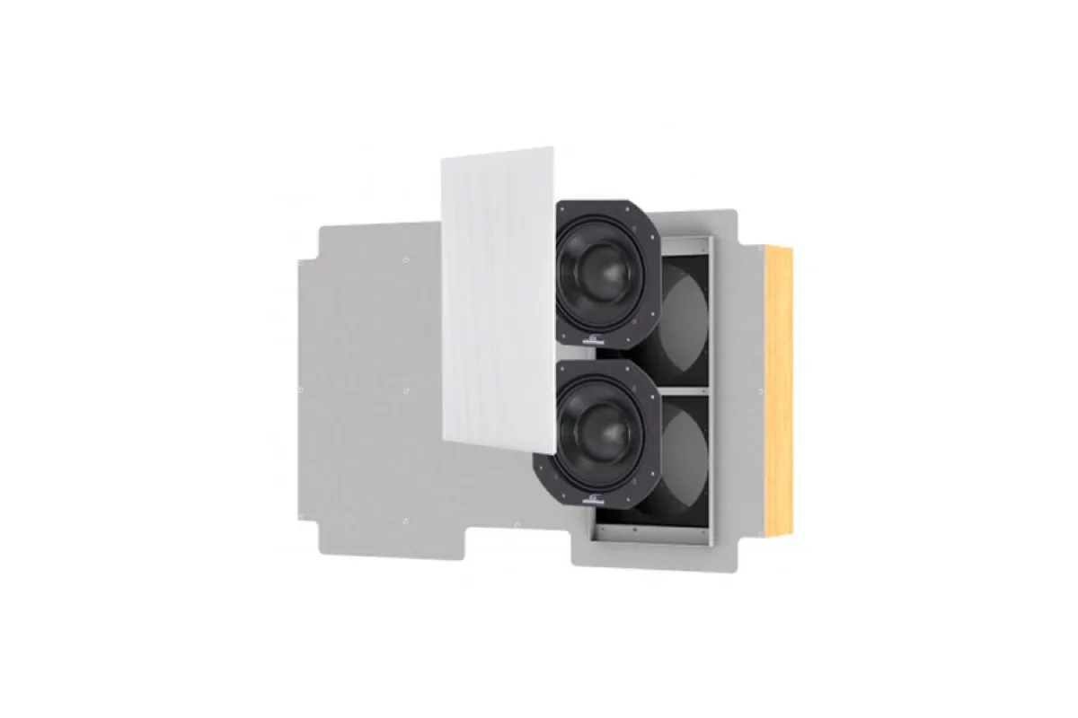 Garvan WR216 subwoofer de embutir duplo para home theater