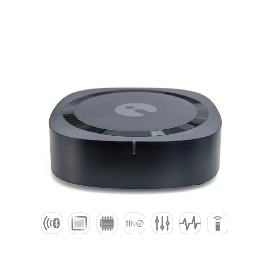 IEAST AMP80 amplificador multiroom Wi-Fi e Bluetooth para som ambiente