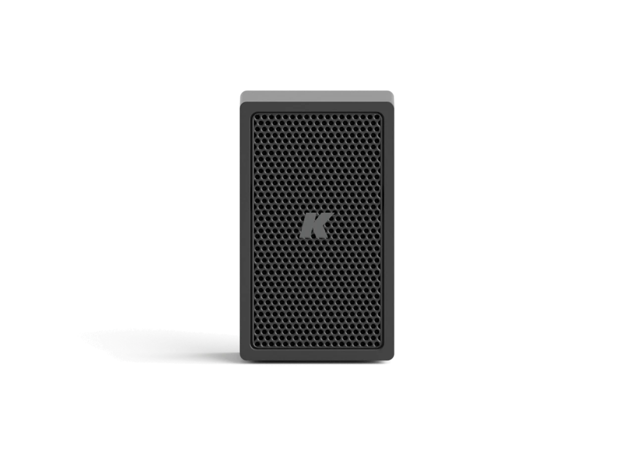 Caixa de som K-array Lyzard KZ1 I para áudio arquitetural discreto