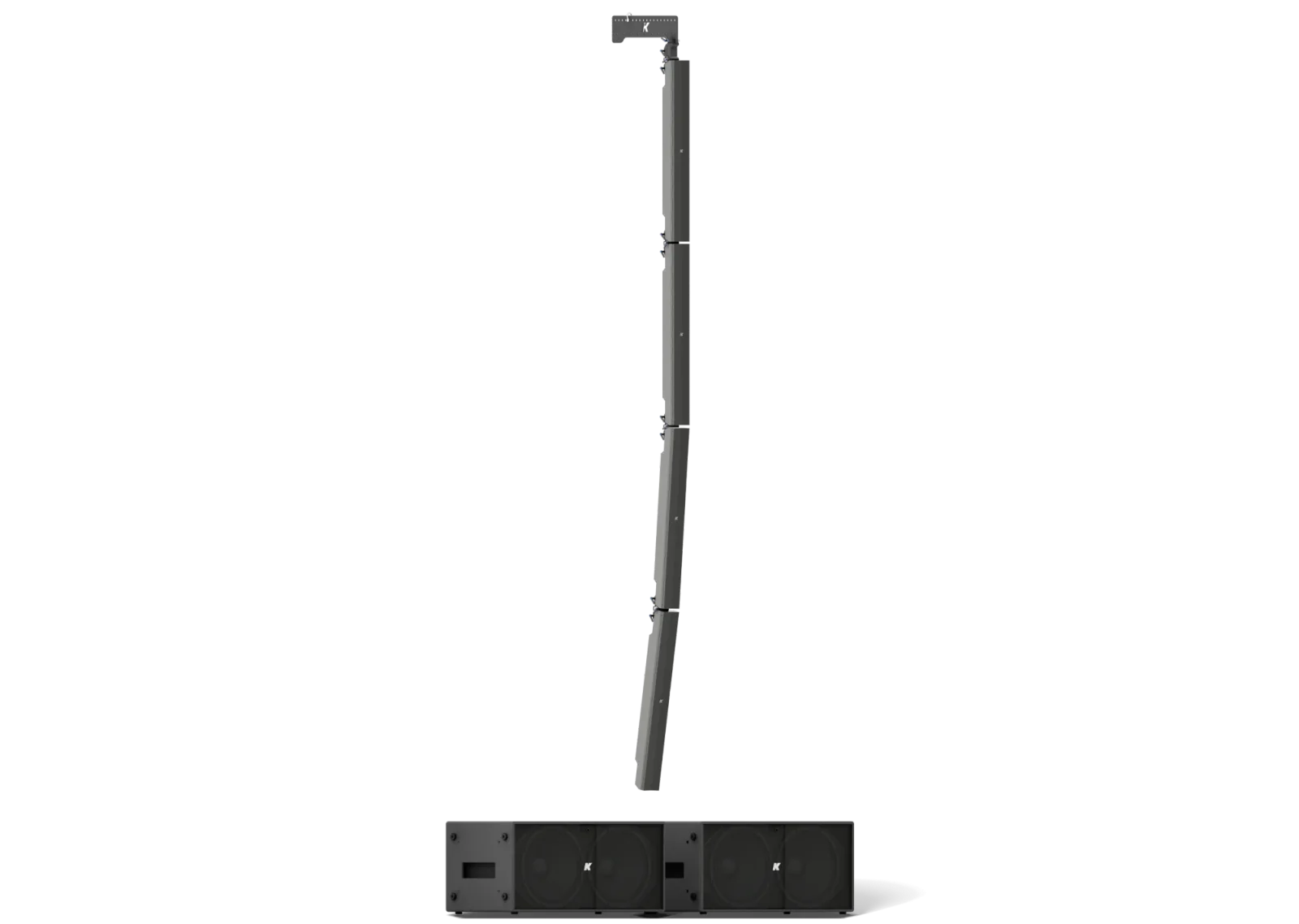 Imagem de referência da linha Pinnacle para o modelo K-array KR804 II