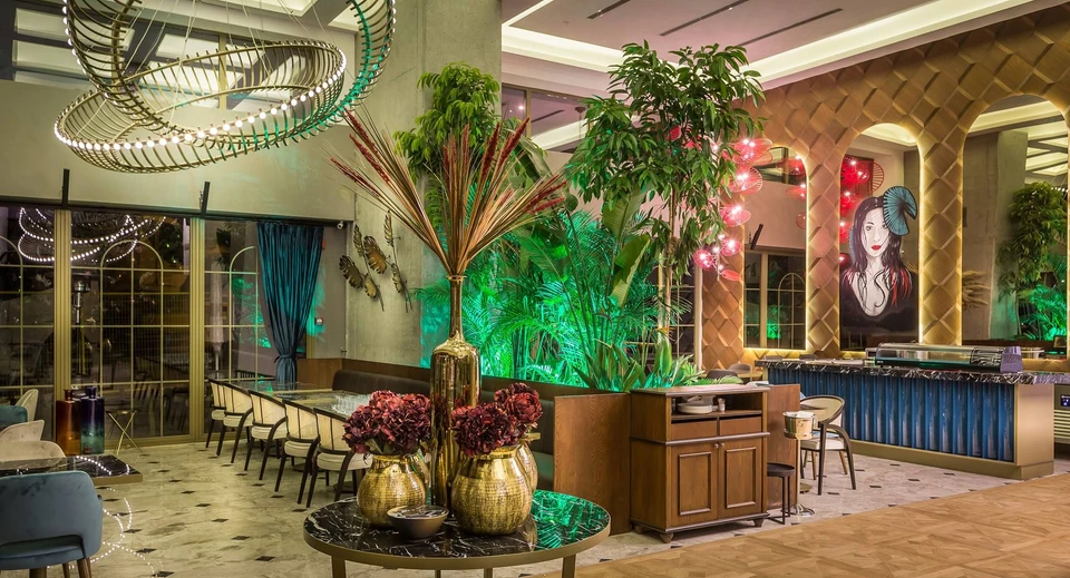 Restaurante e lounge PM Maslak 1453: referência de restaurantes, cafés e experiências gastronômicas com sistema de áudio K-array