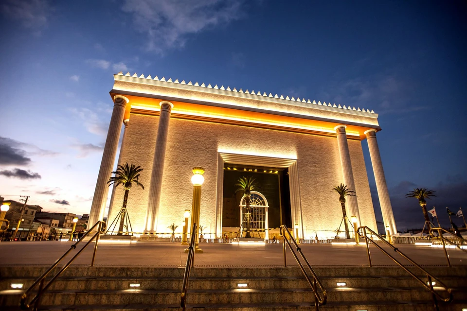 Templo de Salomão: referência de grandes celebrações e encontros com sistema de áudio K-array