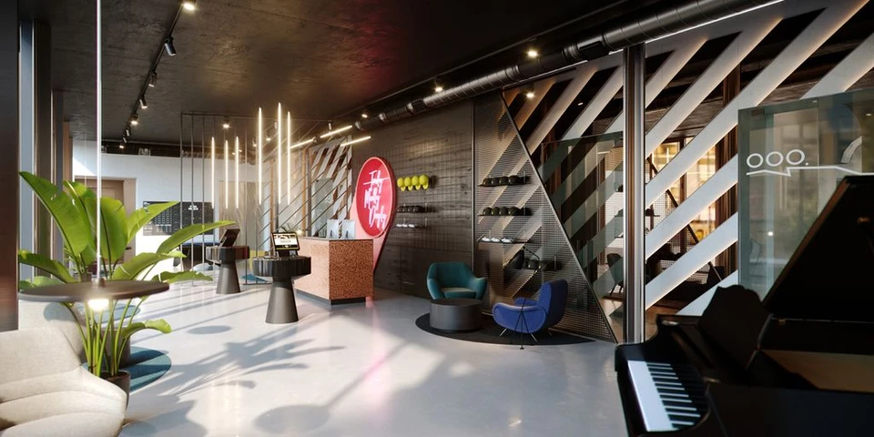 The Student Hotel Florença: referência de hotéis, resorts e áreas de hospitalidade com sistema de áudio K-array