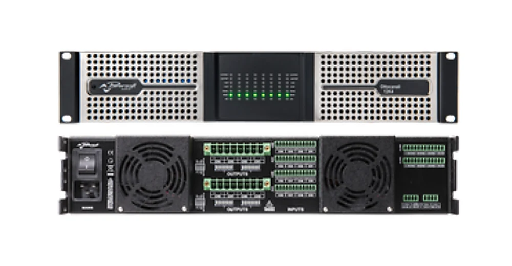 Powersoft Ottocanali 4K4 DSP+D amplificador de 8 canais para som ambiente multizona