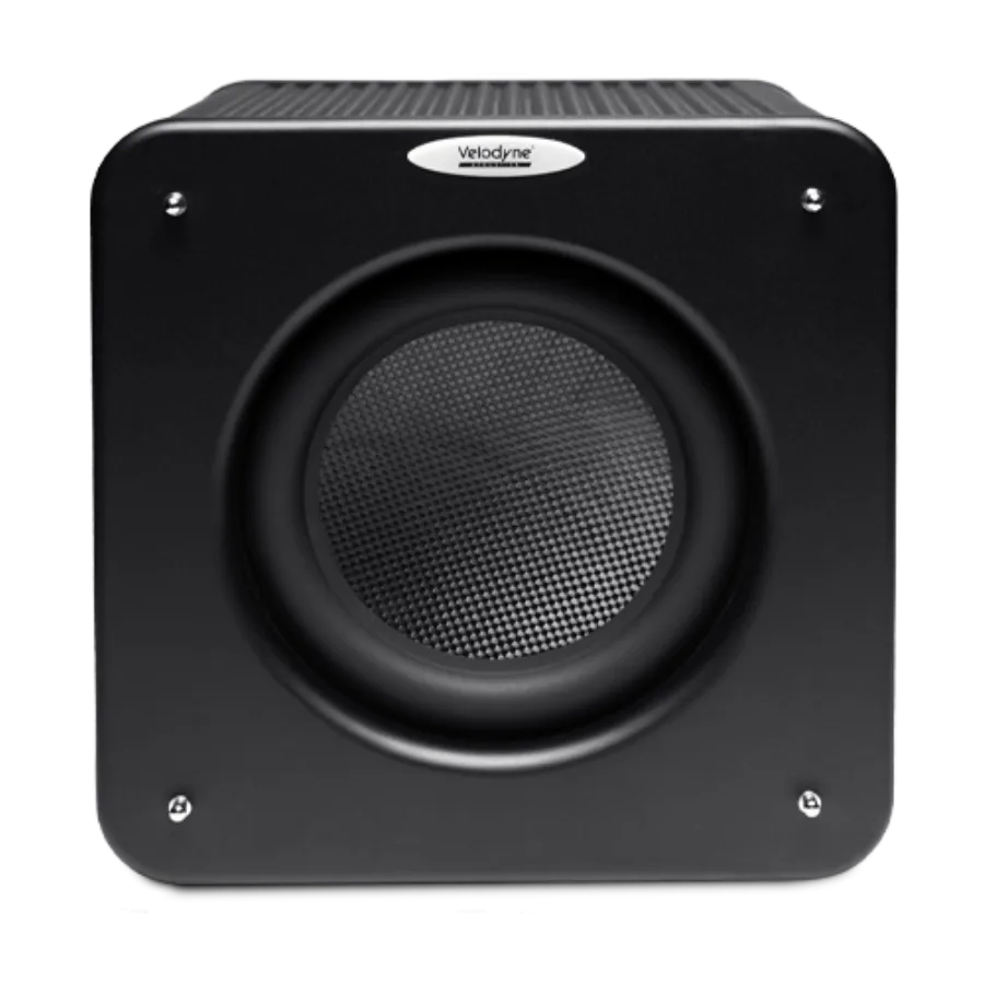 Velodyne MicroVee X subwoofer compacto para sala premium e home theater