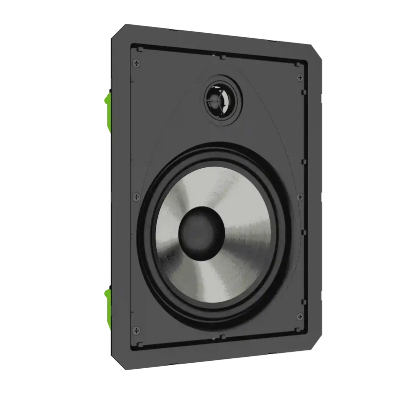 Projeto para Automação Áudio Caixas de Som Loud Áudio LR6 BL Passiva Plana Borderless - Imagem 2