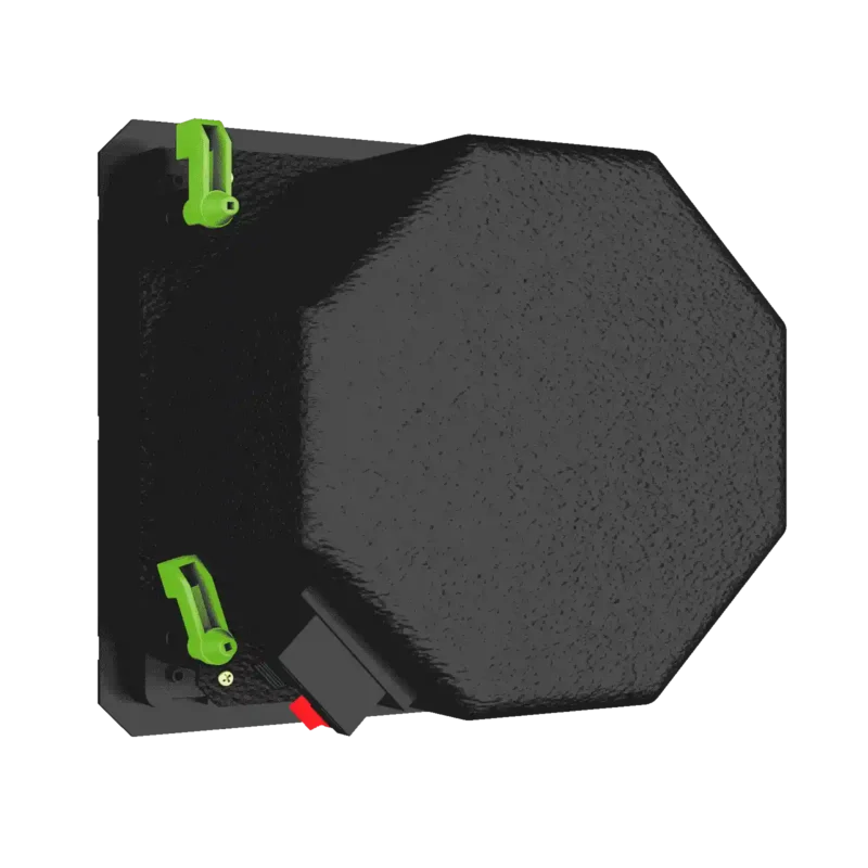 Projeto para Automação Áudio Caixas de Som Loud Áudio SQ6 50 Quadrada Plana Back Box - Imagem 6