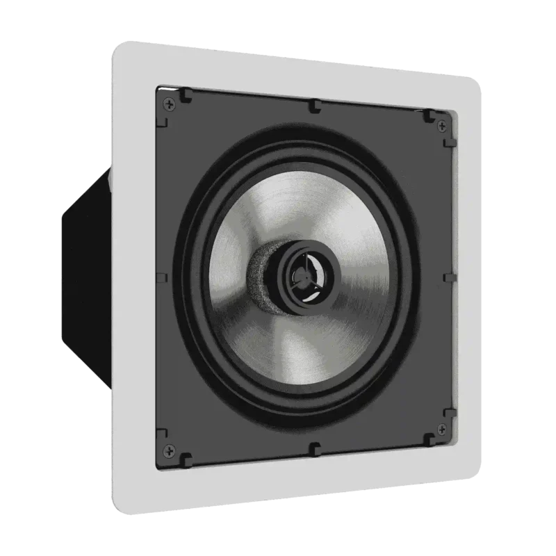 Projeto para Automação Áudio Caixas de Som Loud Áudio SQ6 50 Quadrada Plana Back Box TL - Imagem 2