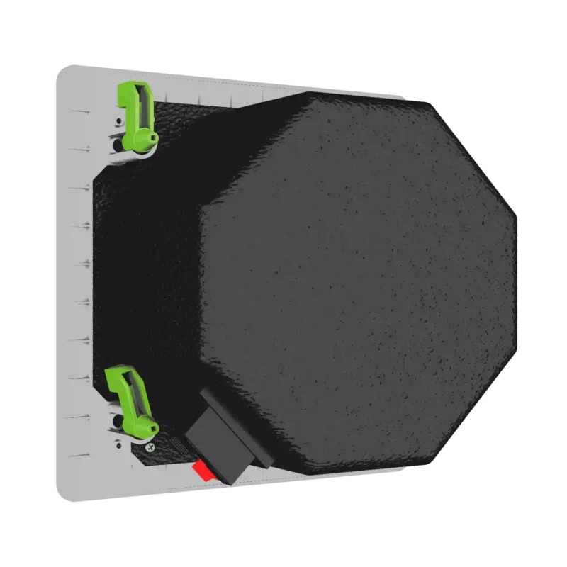 Projeto para Automação Áudio Caixas de Som Loud Áudio SQ6 50 Quadrada Plana Back Box TL - Imagem 4