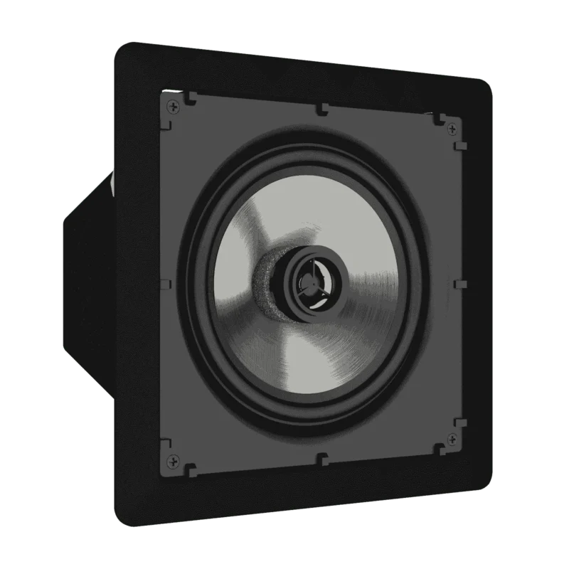 Projeto para Automação Áudio Caixas de Som Loud Áudio SQ6 50 Quadrada Plana Back Box TL - Imagem 5