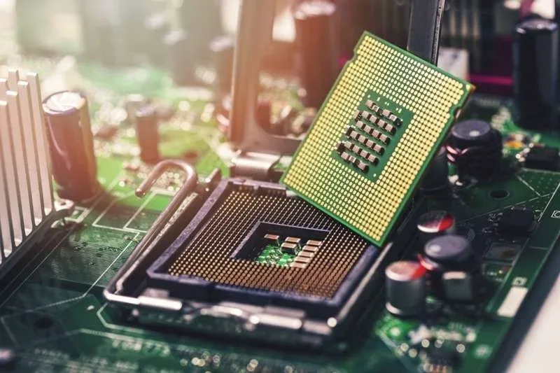cpu on computer motherboard socket
