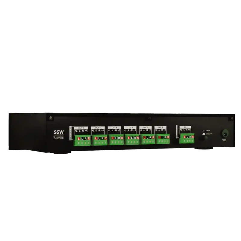 Projeto para Automação Áudio Seletor sem Volume Loud Áudio SSW 6R - Imagem 2