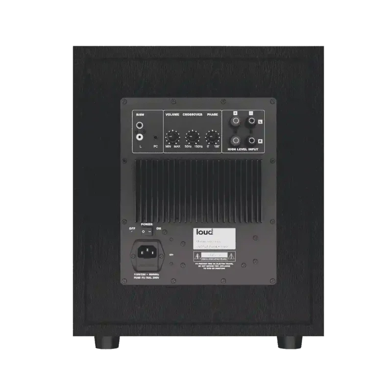 Projeto para Automação Áudio Subwoofer Loud Áudio SW 1000C - Imagem 4