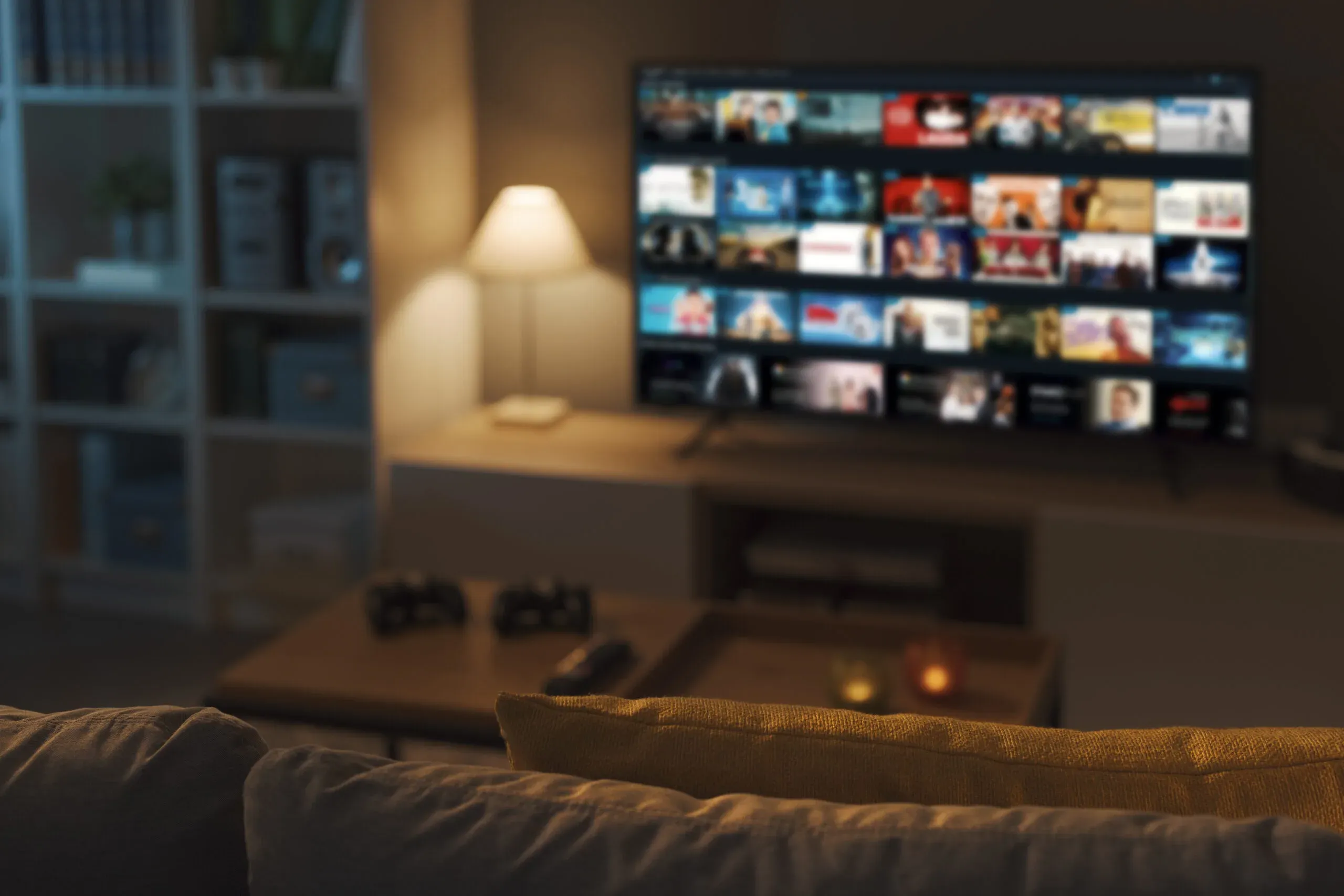 Vídeo on demand service on smart TV