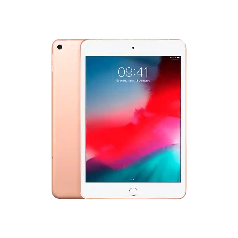 Tela Original para iPad 5 Wi-Fi + Cellular de 128GB Gold - Serviço